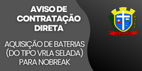 Aquisição de Baterias para Nobreak