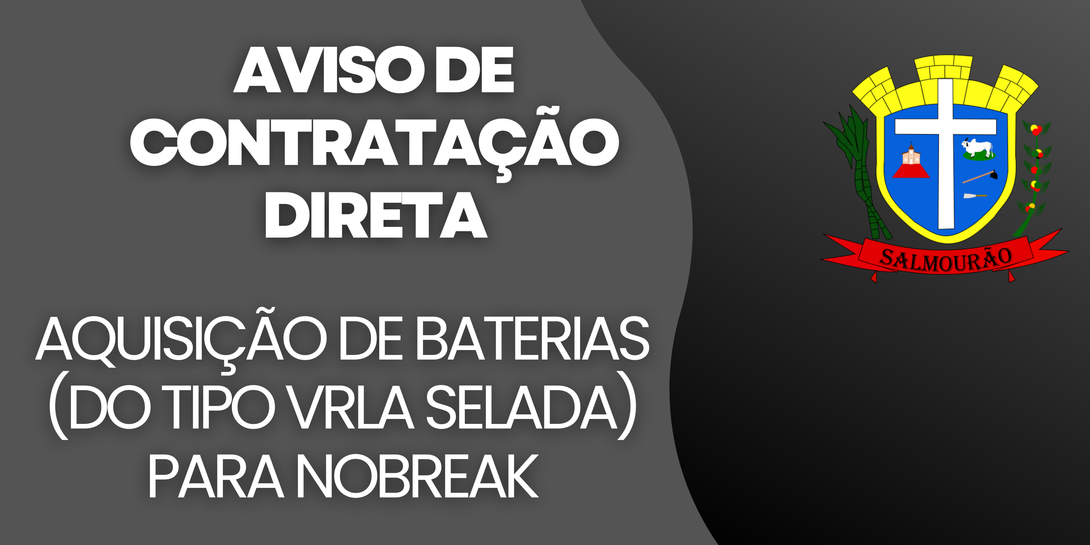 Aquisição de Baterias para Nobreak
