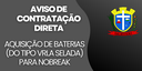 Aquisição de Baterias para Nobreak
