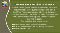 Audiência Pública - Orçamento 2020