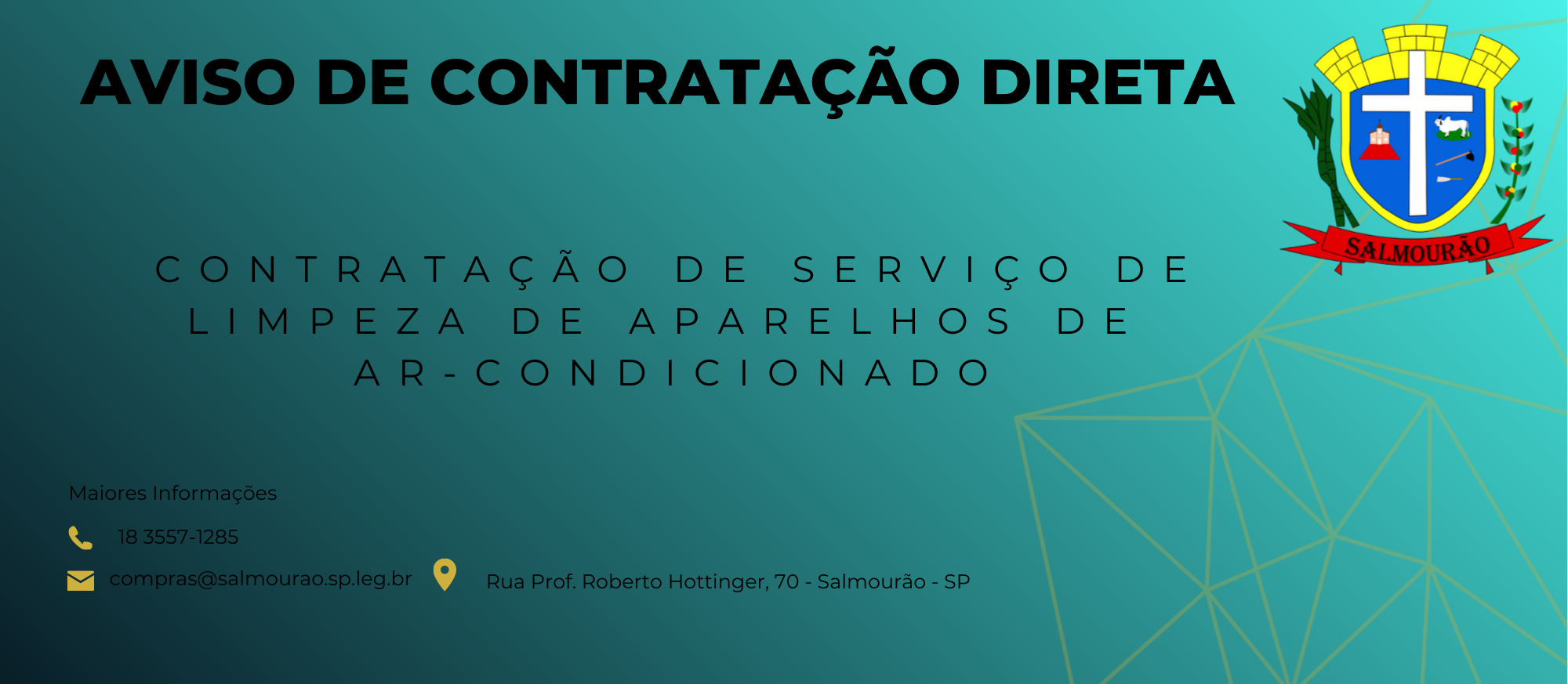 Aviso de Contratação Direta