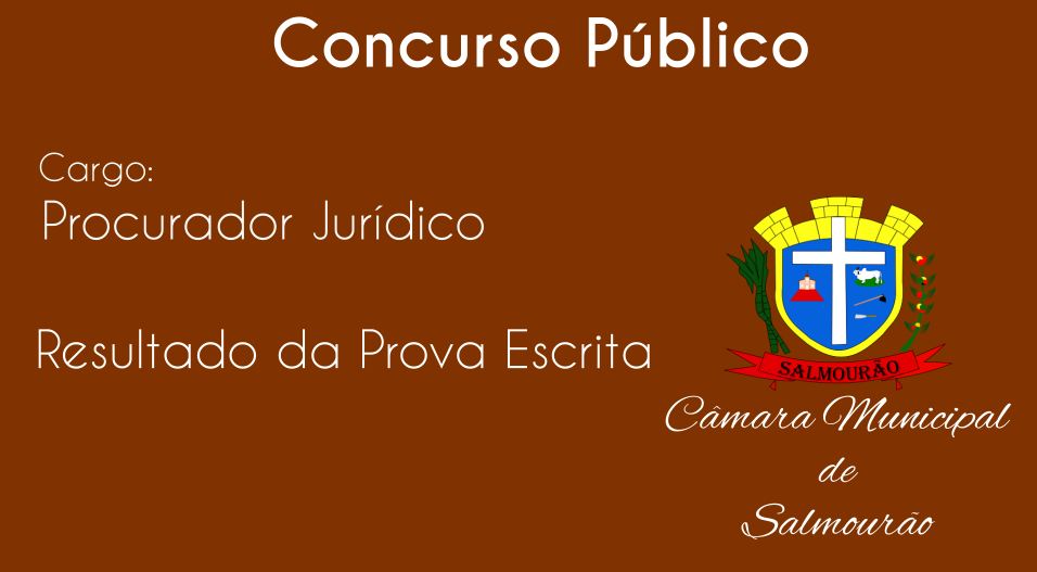 Classificação Inicial Concurso Procurador Jurídico