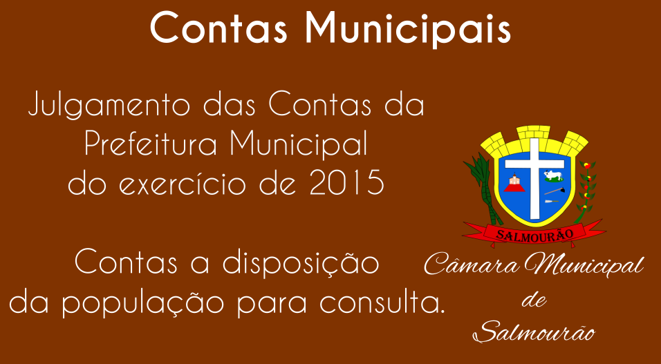 Contas Municipais