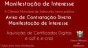 Contratação Direta - Certificados Digitais