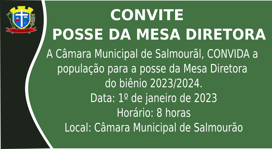 Posse da Mesa Diretora